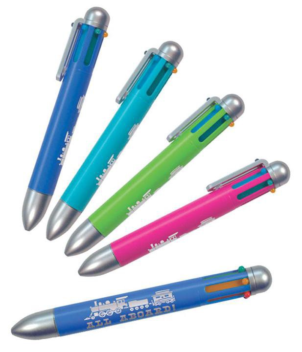 All Aboard 6 Colors Pen